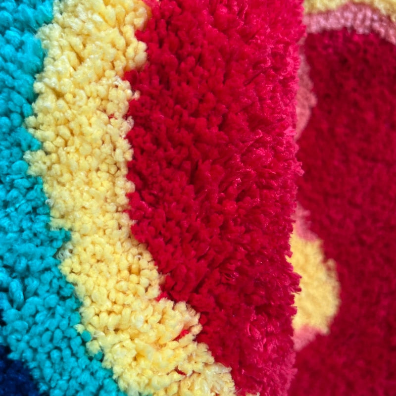Handmade Thermal Palm Rug