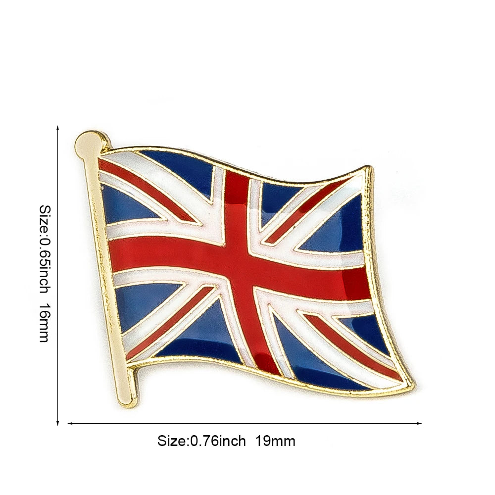 Countries Flag Lapel Pin