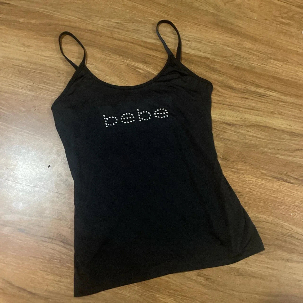 Bebe Crystal Crop Top