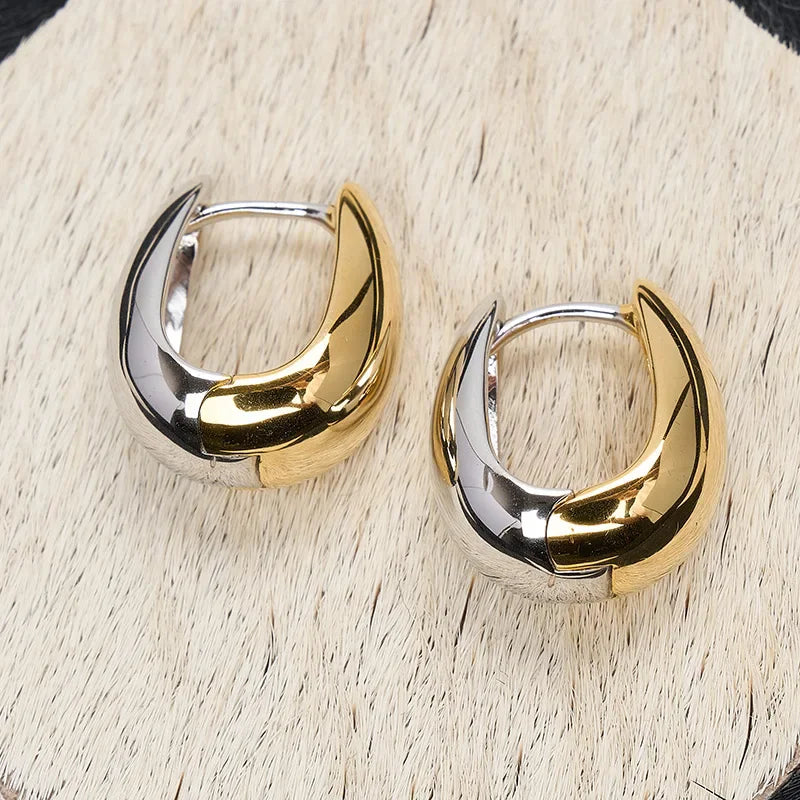 925 Sterling Silver Star Moon Earrings