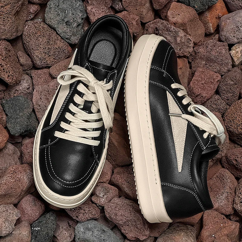JPY Quality Leather Sneakers