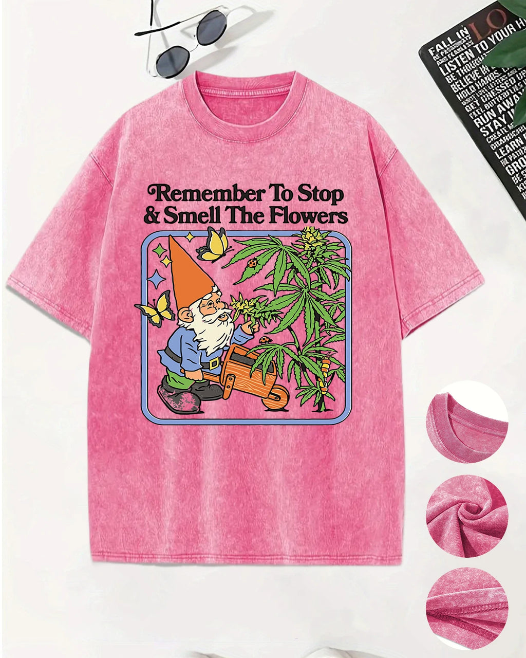Remember To Stop & Smell The Flowers Tee
