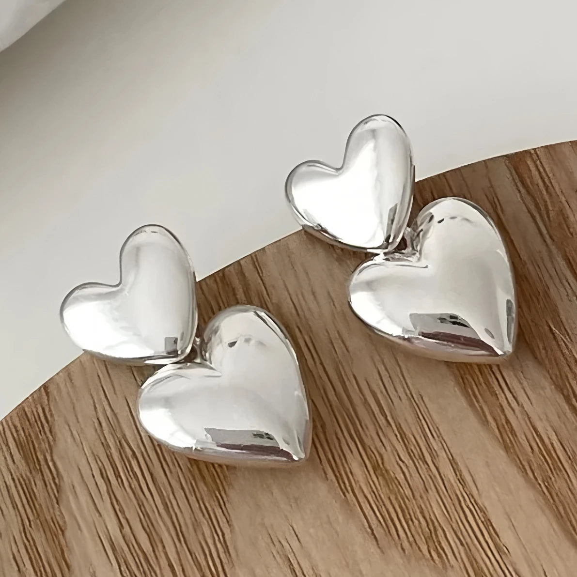 925 Sterling Silver Star Moon Earrings