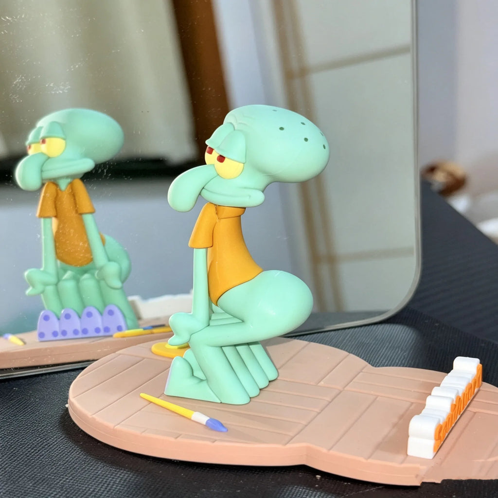 Squidward Phone Holder