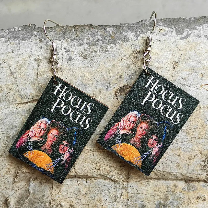 Stephen King Books Earring