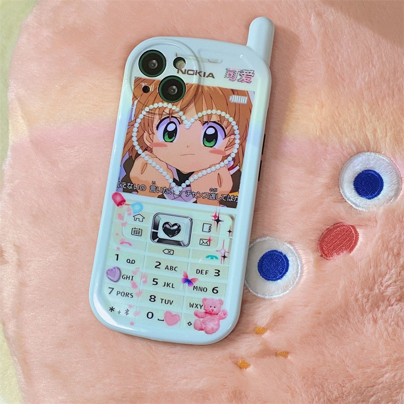 Anime Brick iPhone Case