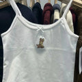 Bambi Embroidered Camisole Tank Top