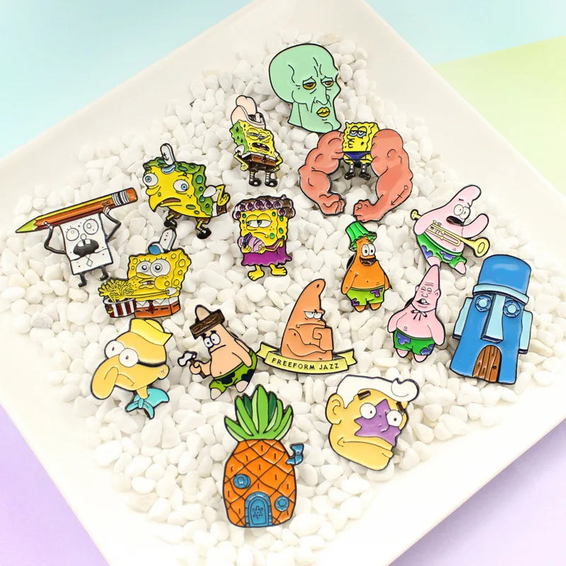 SpongeBob SquarePants Enamel Pins
