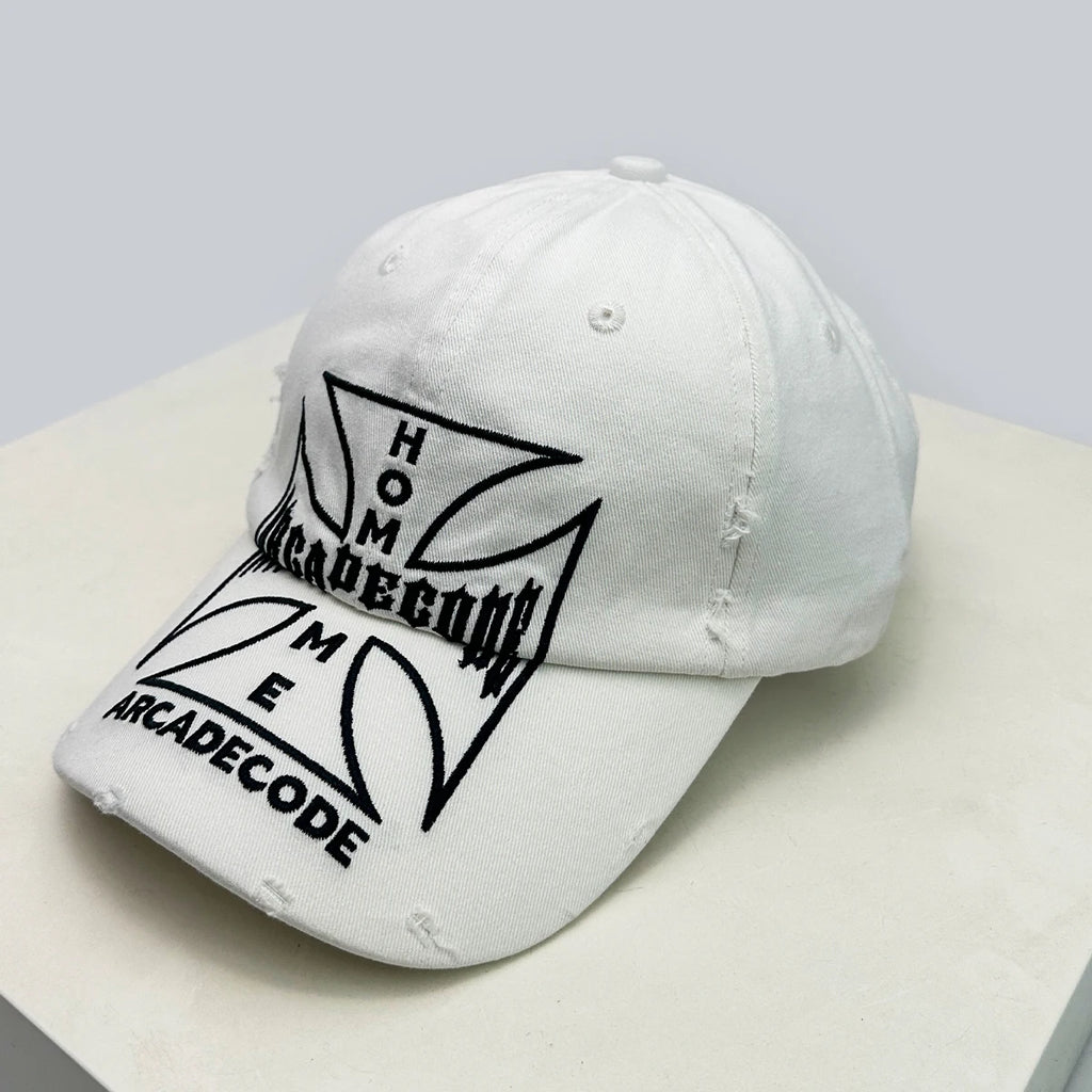 Bull's-eye Cross Embroidery Hat