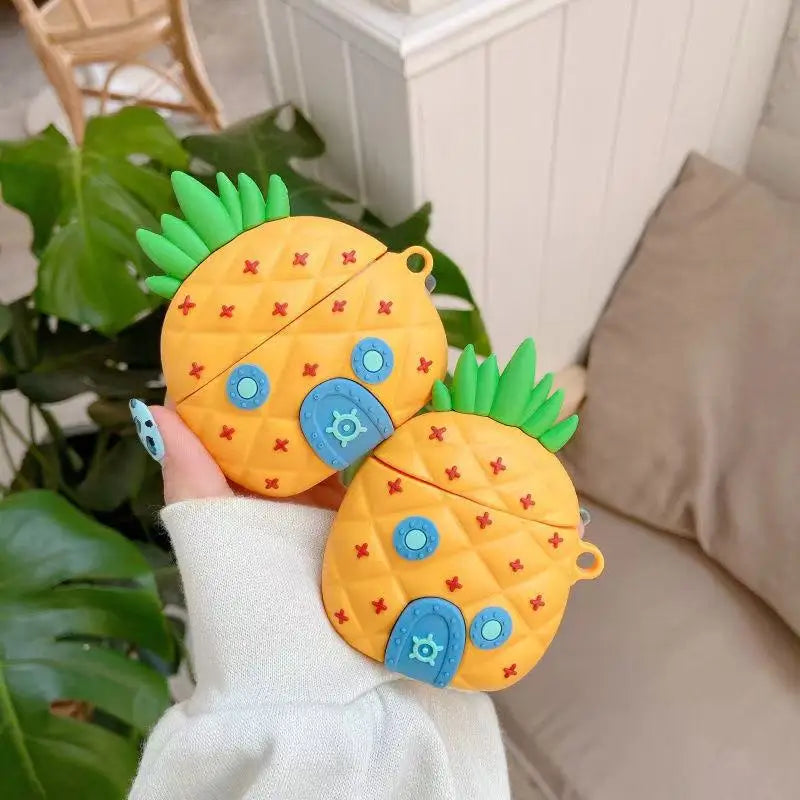 SpongeBob Home AirPods 4 3 2 1 Pro Earphone Case