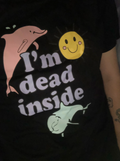 I'm Dead Inside Dolphins Tee