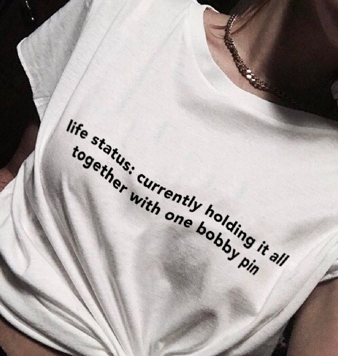 "Life Status" Tee