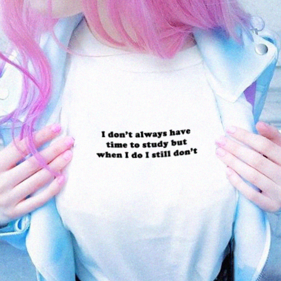 "Time To Study" Tee