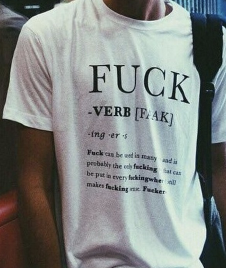 "Fuck" Definition Tee