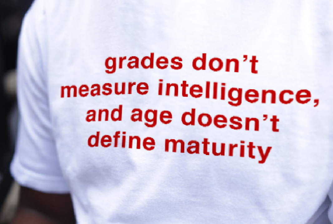 "Grades Don't Measure Intelligence" Tee