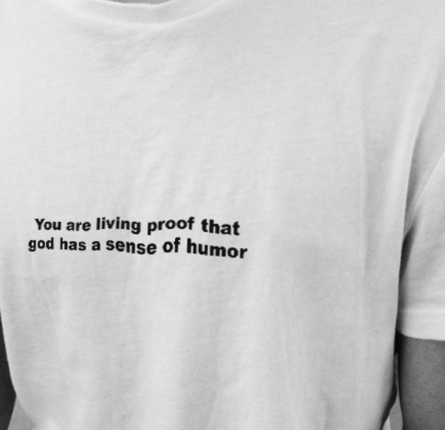 "Sense Of Humor" Tee