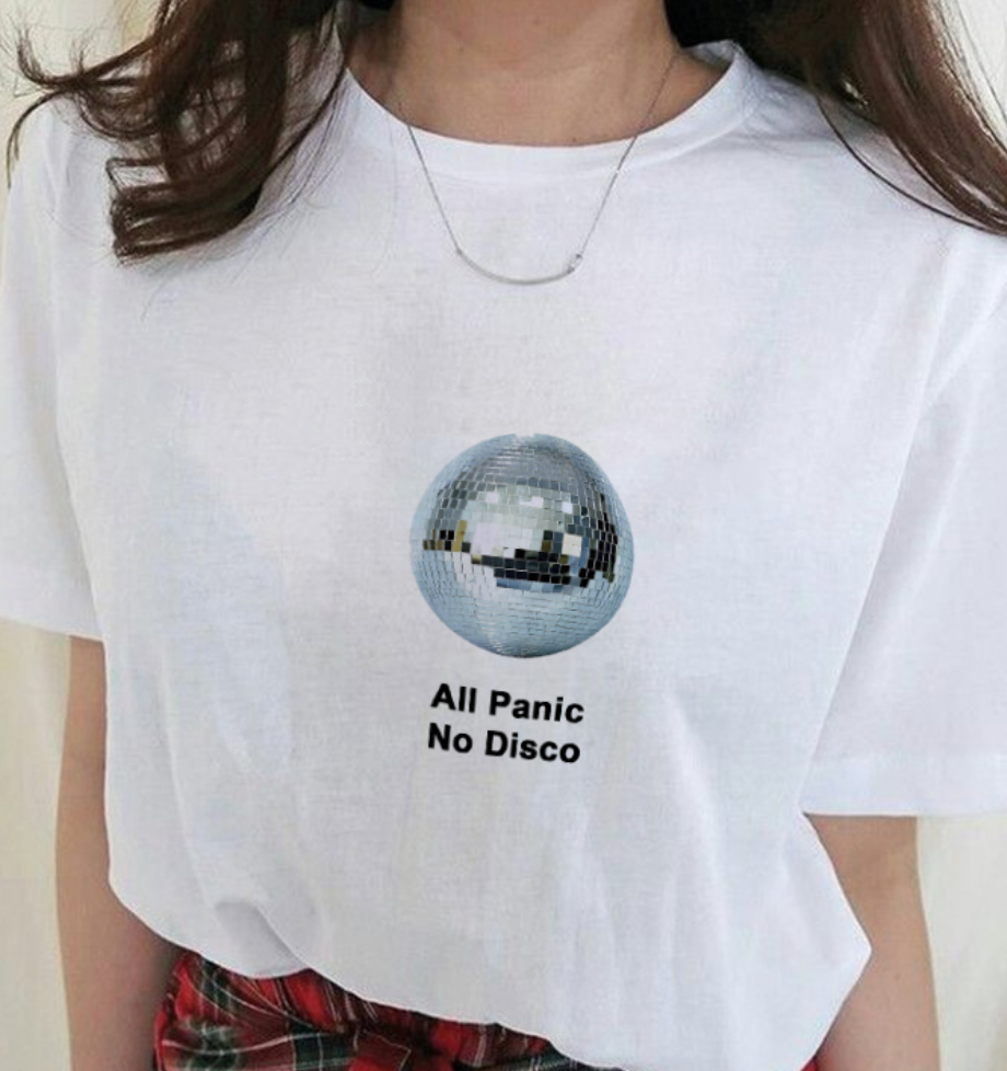 "All Panic No Disco" Tee
