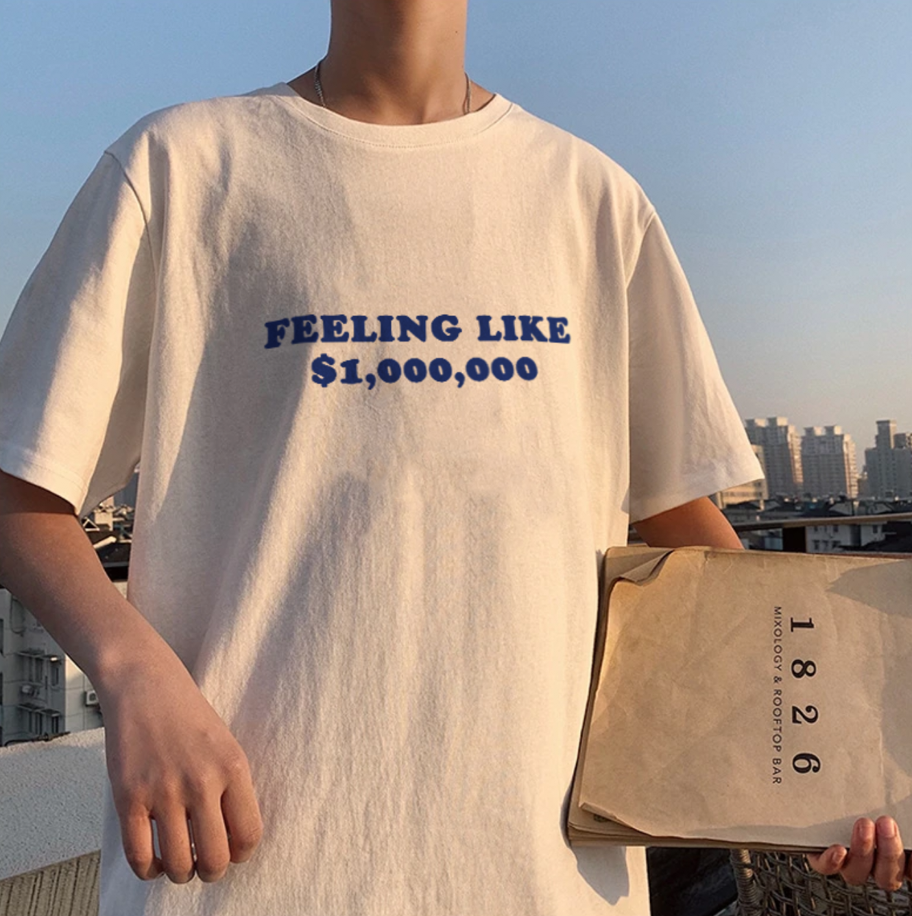 "Feeling Like A Million Bucks" Tee