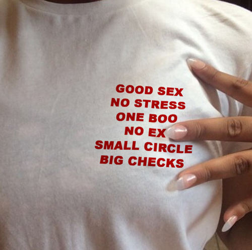 "Good Sex No Stress" Tee