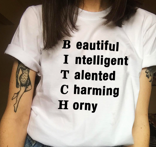 "Bitch" Tee