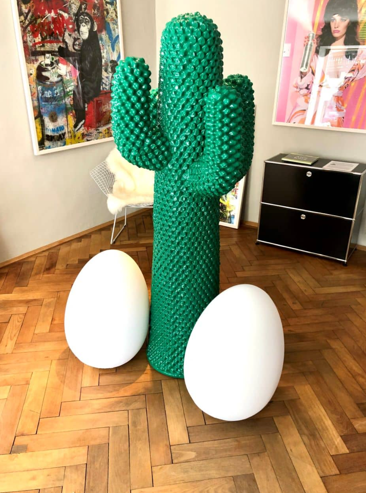 Giant Cactus Coat Rack