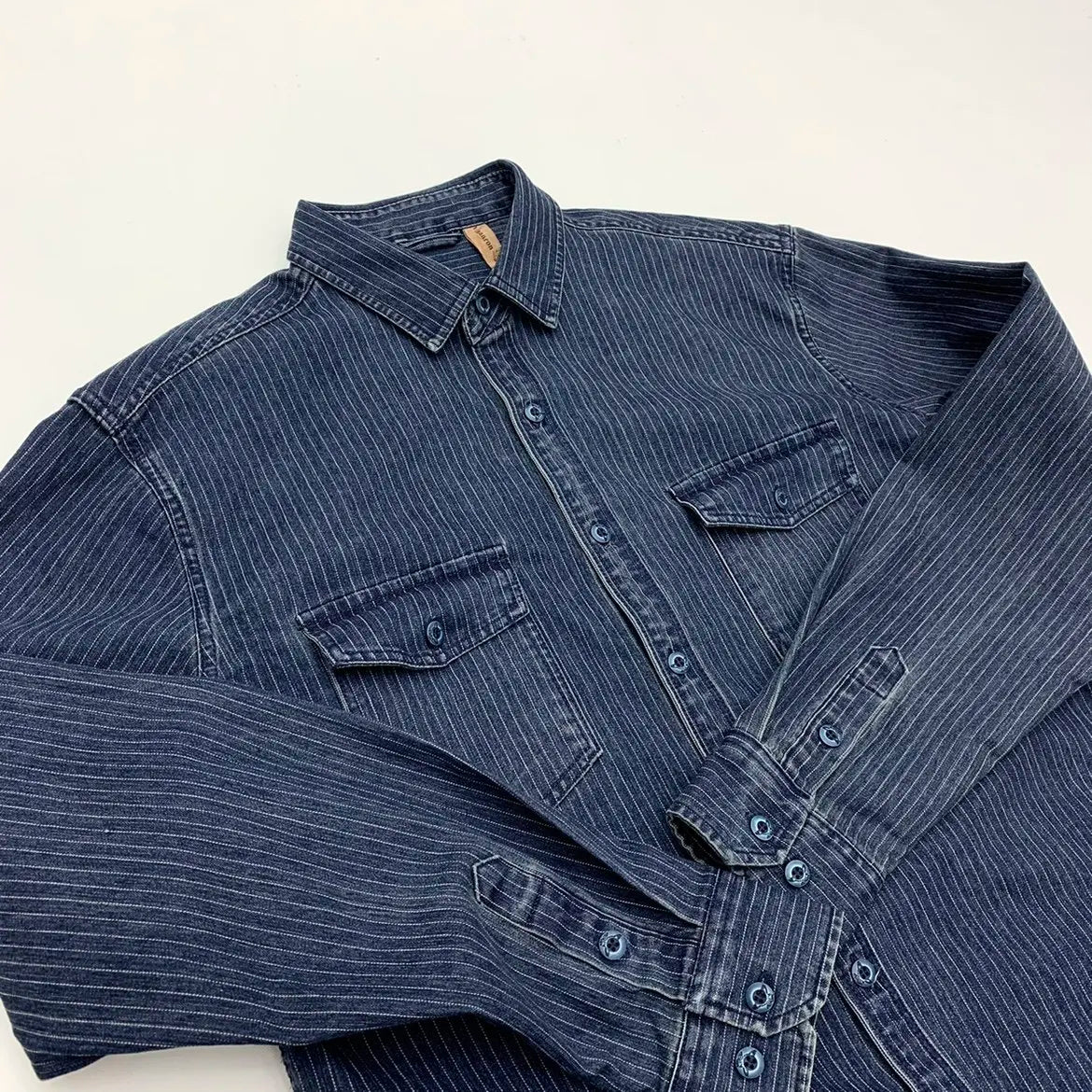 Japanese Denim Heavyweight Pure Cotton Work Shirt