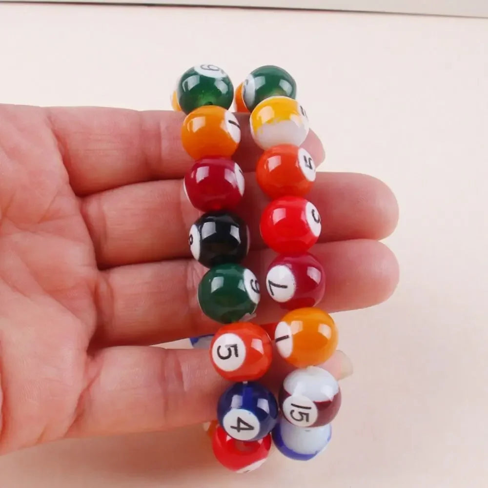 High Quality Glass Billiards Bracelet