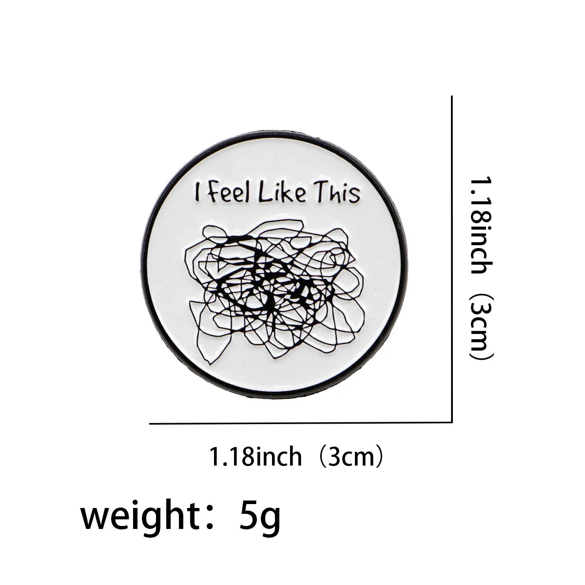 I Feel Like This Pin
