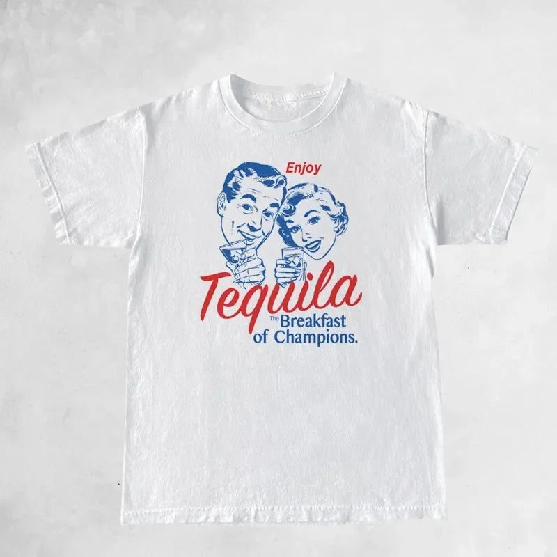 Enjoy Tequila The Breakfast of Champions Tee