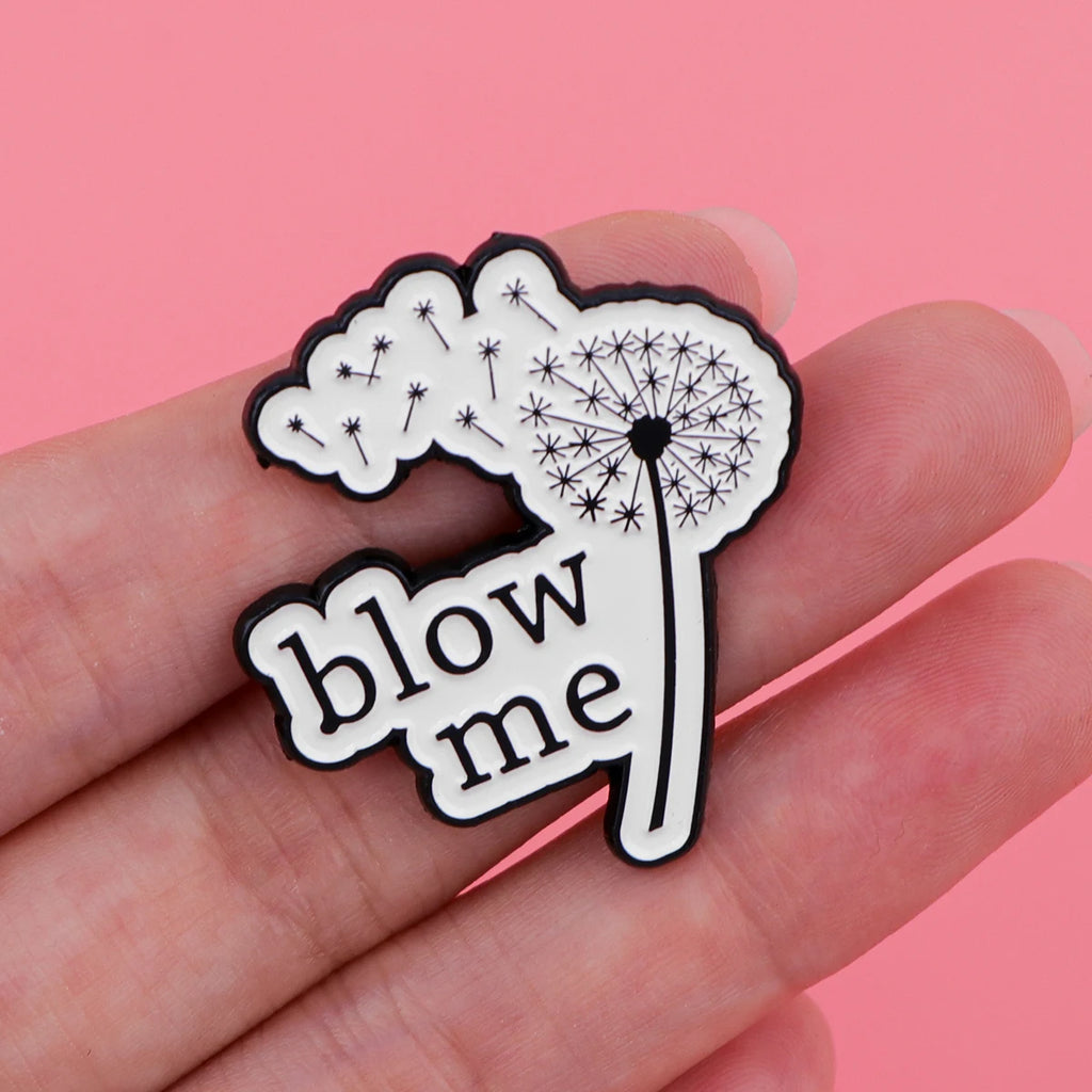 Dandelion Blow Me Pin