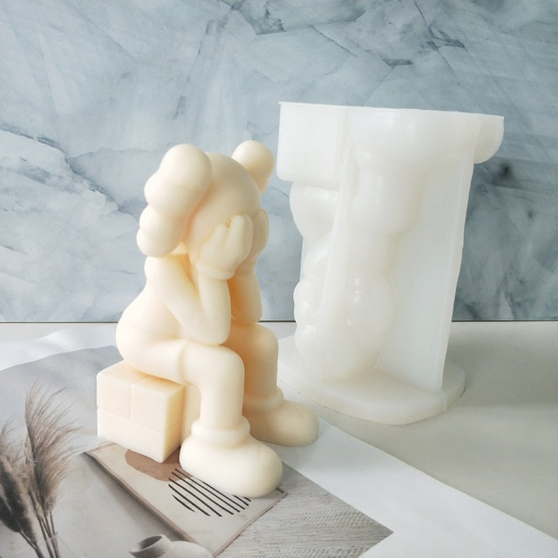 KAWS Candle Molds