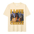 I Love Cheese Skeleton Tee