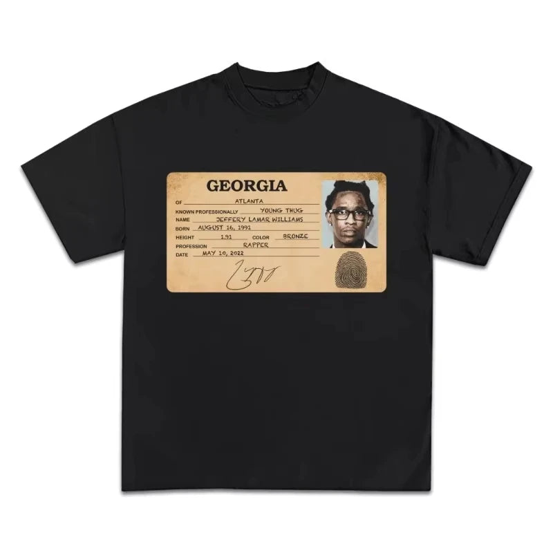 Young Thug Drivers License Cotton Tee