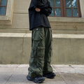 Loose Multi Pocket Cargo Trousers