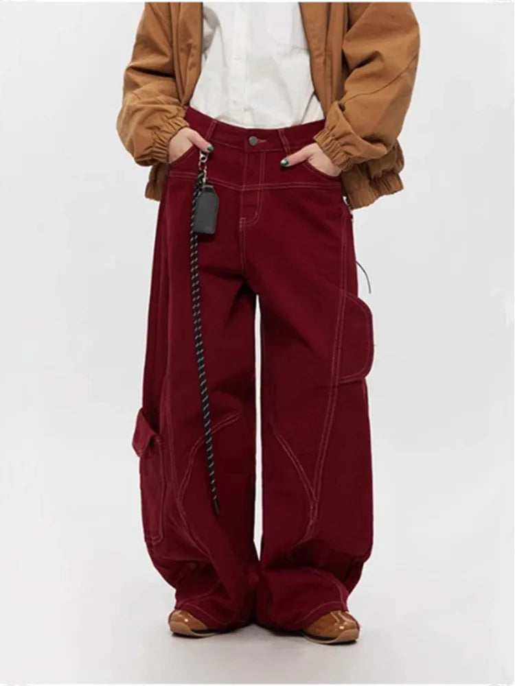 Japanese Structued Baggy Cargo Pants
