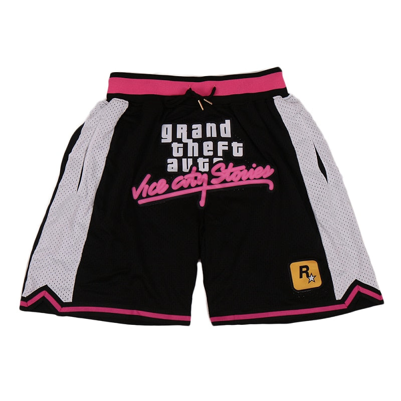 GTA VICE CITY Embroidered Shorts