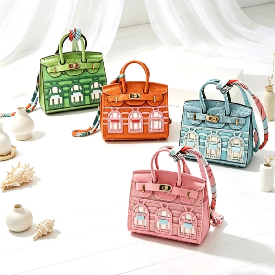 Mini Birkin Bag Keychain