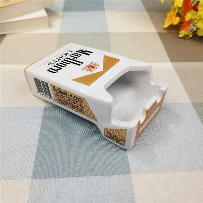 Marlboro Cigarette Ceramic Ashtray