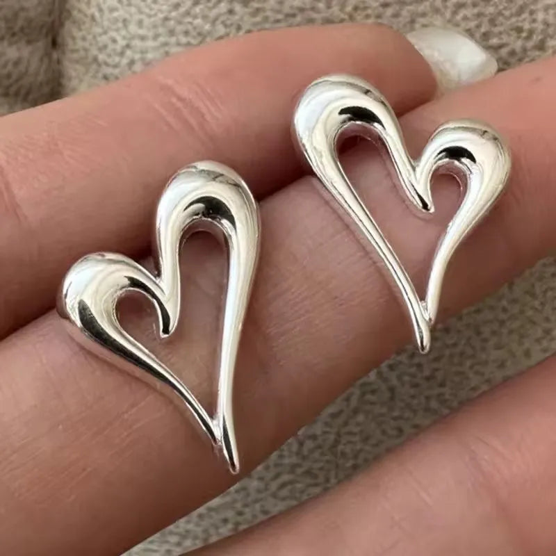 925 Sterling Silver Star Moon Earrings