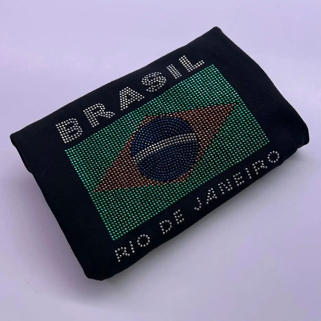 Brasil Rhinestones Top