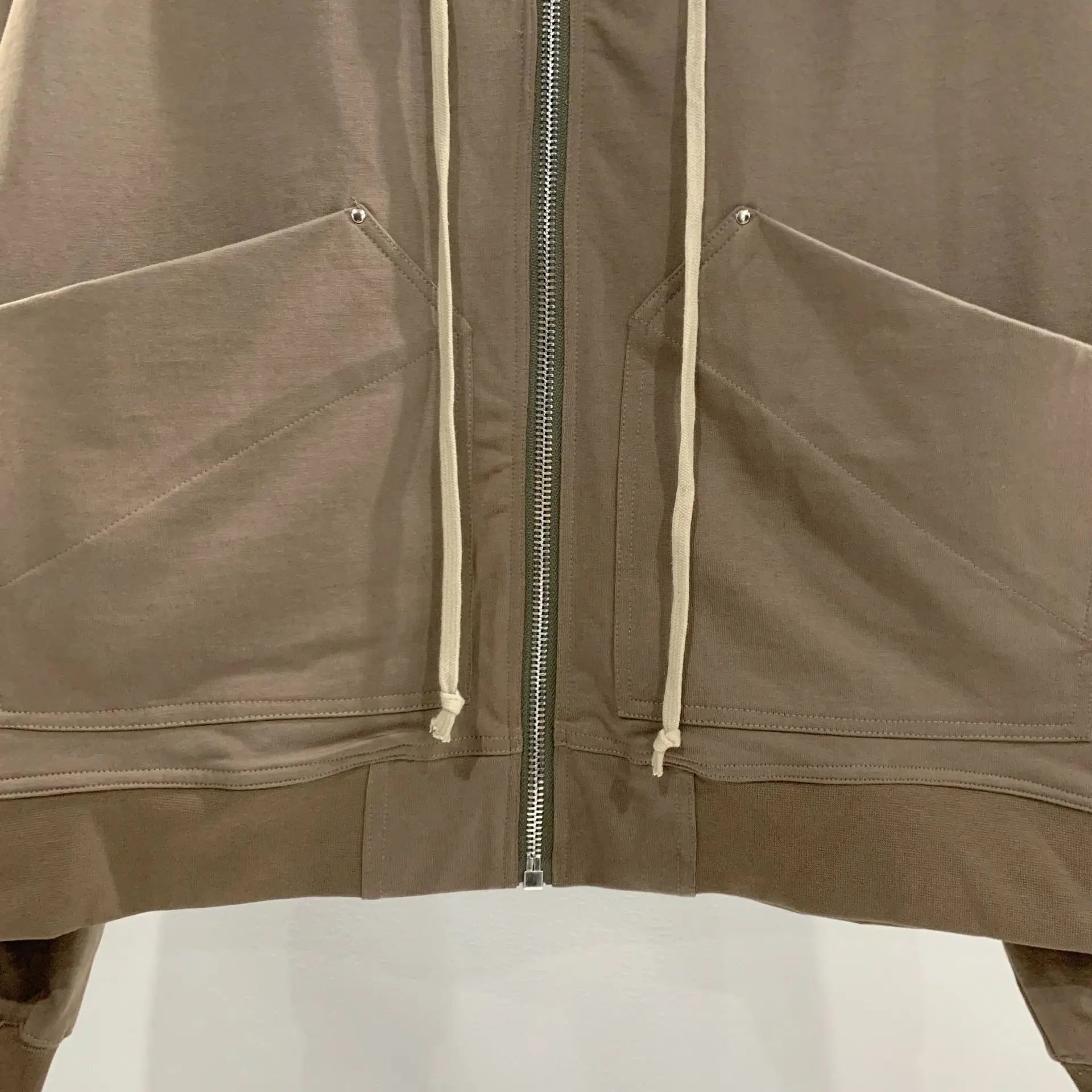 Long Drawstring Hoodie