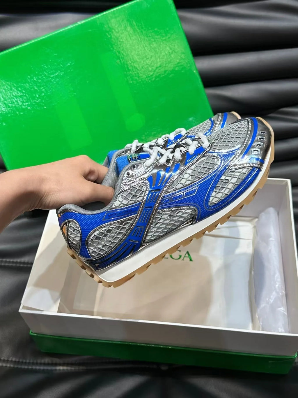 Orbit Metallic Sneakers