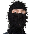 Messy Knitted Ski Mask