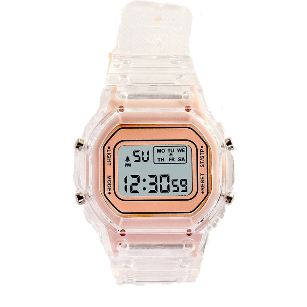 Frosted Pantone Digital Watch