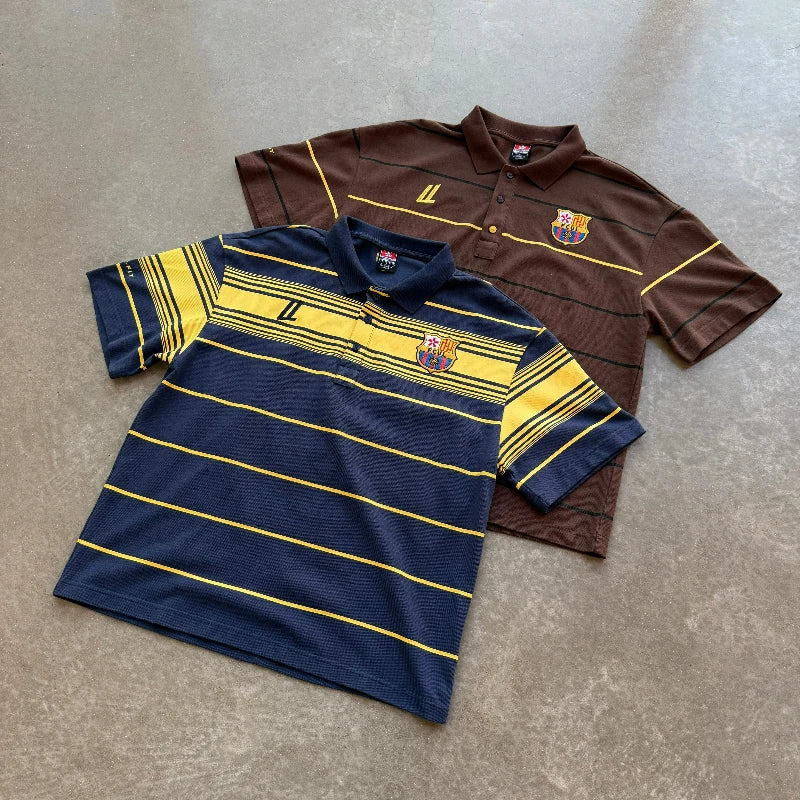 Embroidered Barca Polo Shirt