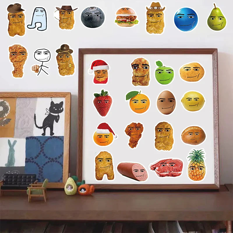 58PCS Robloxs Face Sticker Set