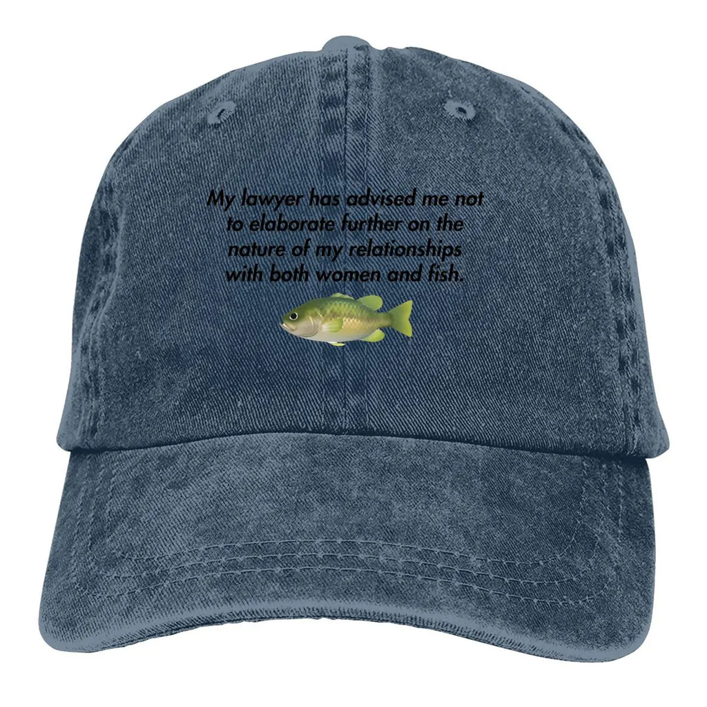 My Lawyer Has Advised Me Not To Elaborate Fish Hat