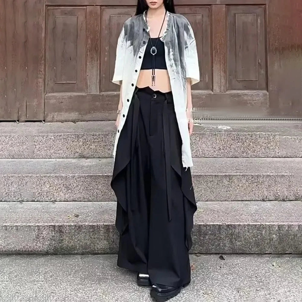 Harajuku Y2k Skirt Pants