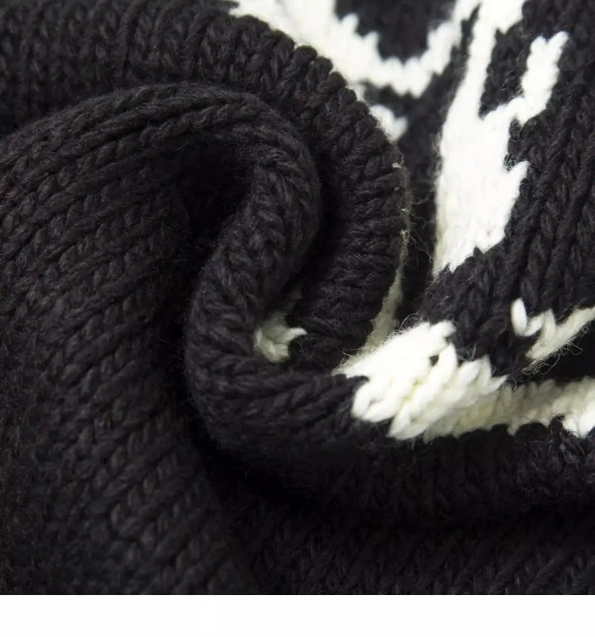 Skull & Cross Bones Knitted Sweater