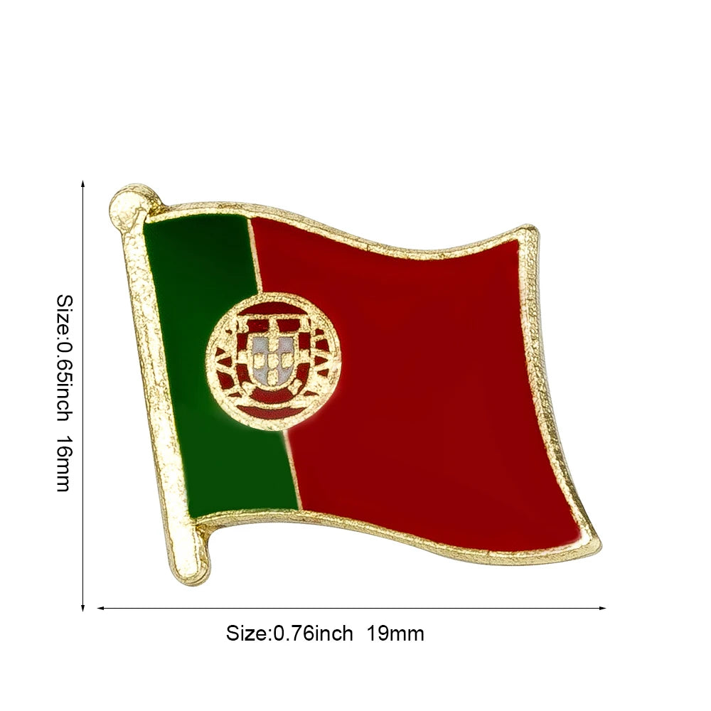 Countries Flag Lapel Pin